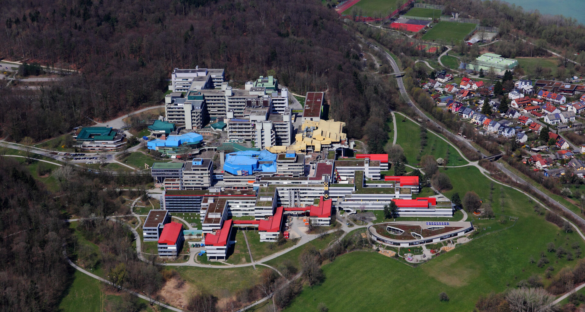 Uni Konstanz von oben